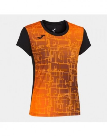 ELITE VIII SHORT SLEEVE T-SHIRT BLACK ORANGE