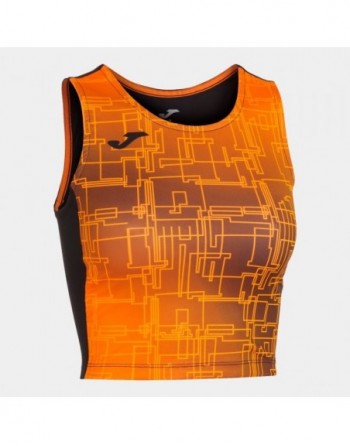 ELITE VIII TOP BLACK ORANGE
