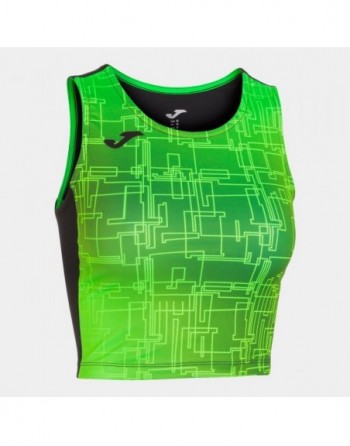 ELITE VIII TOP BLACK FLUOR GREEN