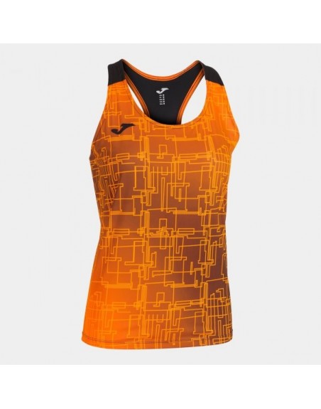 ELITE VIII TANK TOP ORANGE BLACK