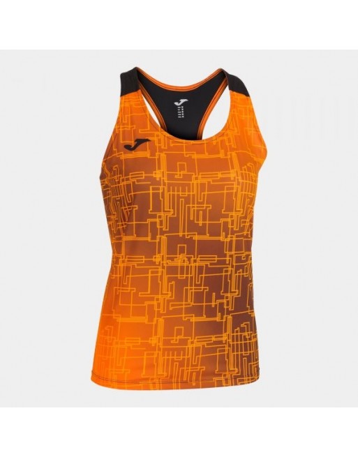 ELITE VIII TANK TOP ORANGE BLACK