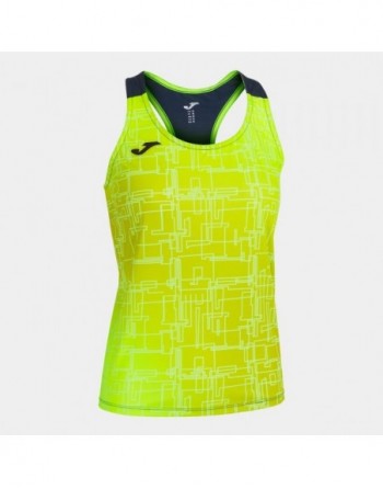 ELITE VIII TANK TOP FLUOR YELLOW NAVY