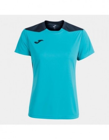 CHAMPIONSHIP VI SHORT SLEEVE T-SHIRT FLUOR TURQUOISE-NAVY