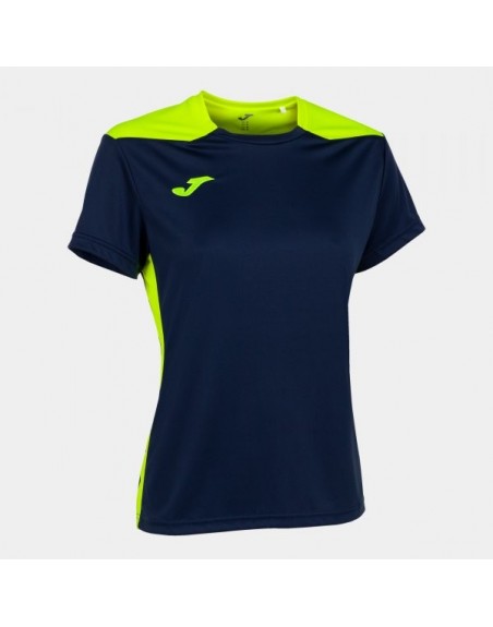 CHAMPIONSHIP VI SHORT SLEEVE T-SHIRT NAVY FLUOR YELLOW