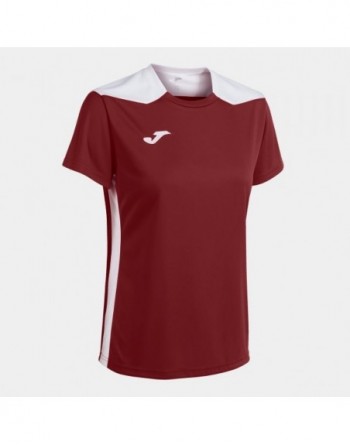 CHAMPIONSHIP VI SHORT SLEEVE T-SHIRT BURGUNDY WHITE