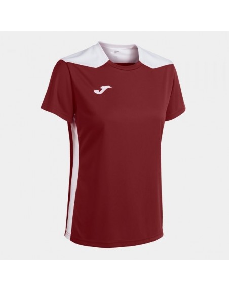 CHAMPIONSHIP VI SHORT SLEEVE T-SHIRT BURGUNDY WHITE