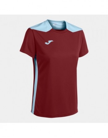CHAMPIONSHIP VI SHORT SLEEVE T-SHIRT BURGUNDY SKY BLUE