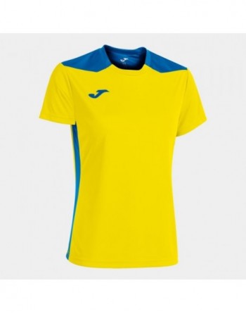 CHAMPIONSHIP VI SHORT SLEEVE T-SHIRT YELLOW-ROYAL BLUE