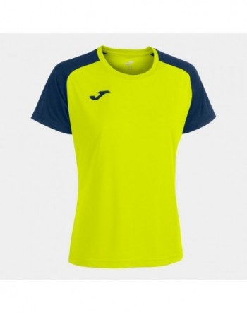 ACADEMY IV SHORT SLEEVE T-SHIRT FLUOR YELLOW NAVY