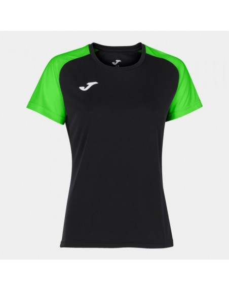 ACADEMY IV SHORT SLEEVE T-SHIRT BLACK FLUOR GREEN