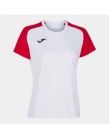 ACADEMY IV SHORT SLEEVE T-SHIRT WHITE RED