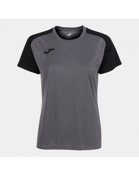 ACADEMY IV SHORT SLEEVE T-SHIRT MELANGE GRAY BLACK