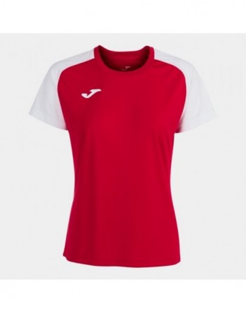 ACADEMY IV SHORT SLEEVE T-SHIRT RED WHITE