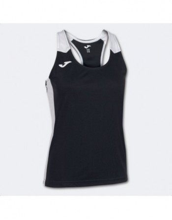 RECORD II TANK TOP BLACK WHITE