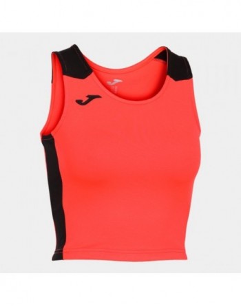 RECORD II TOP FLUOR CORAL BLACK