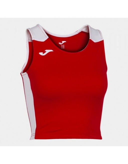 RECORD II TOP RED WHITE