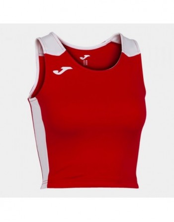 RECORD II TOP RED WHITE