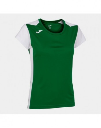 RECORD II SHORT SLEEVE T-SHIRT GREEN WHITE