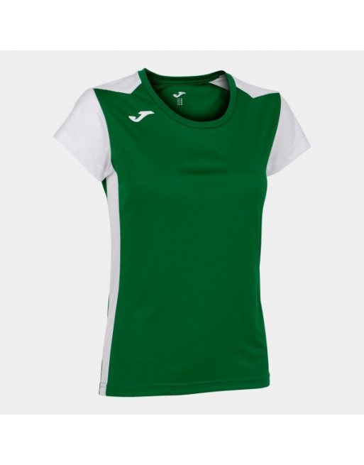 RECORD II SHORT SLEEVE T-SHIRT GREEN WHITE