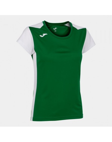 RECORD II SHORT SLEEVE T-SHIRT GREEN WHITE