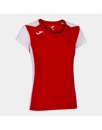 RECORD II SHORT SLEEVE T-SHIRT RED WHITE