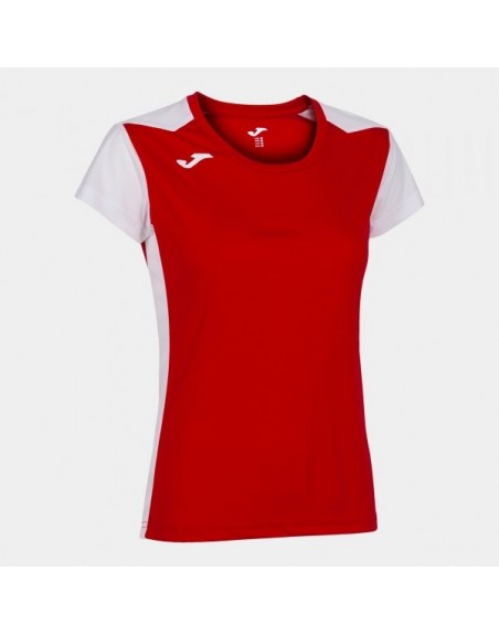 RECORD II SHORT SLEEVE T-SHIRT RED WHITE