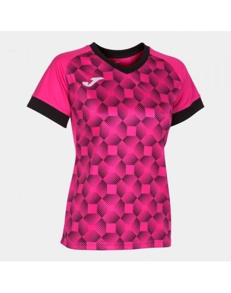 SUPERNOVA III SHORT SLEEVE T-SHIRT FLUOR PINK BLACK