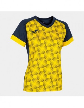 SUPERNOVA III SHORT SLEEVE T-SHIRT NAVY YELLOW
