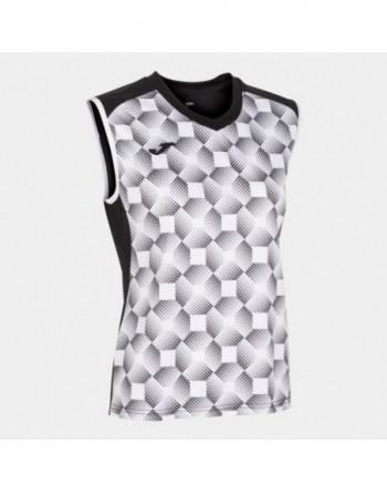 SUPERNOVA III SLEEVELESS SHIRT BLACK WHITE