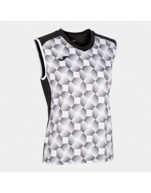 SUPERNOVA III SLEEVELESS SHIRT BLACK WHITE