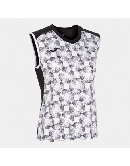 SUPERNOVA III SLEEVELESS SHIRT BLACK WHITE