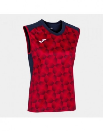 SUPERNOVA III SLEEVELESS SHIRT NAVY RED