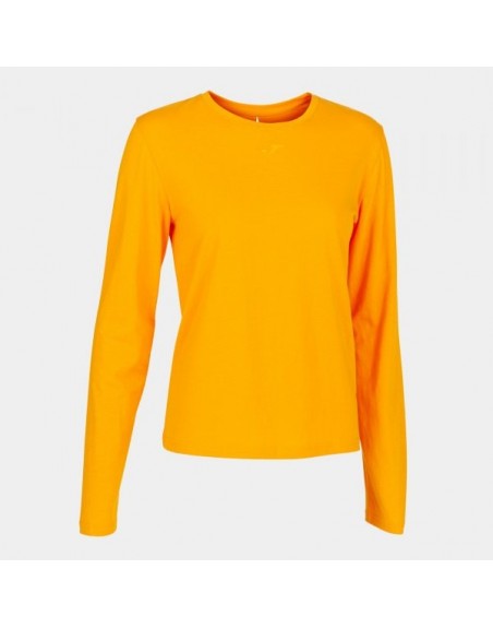 ORGANIC LONG SLEEVE T-SHIRT ORANGE