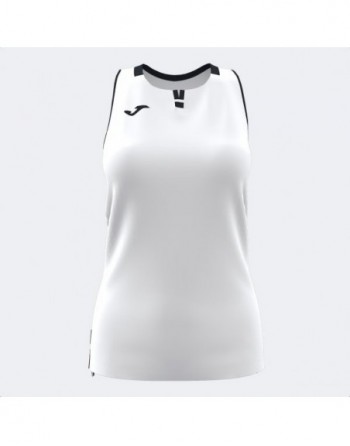 RANKING SLEEVELESS SHIRT WHITE BLACK