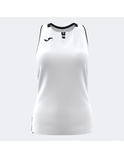 RANKING SLEEVELESS SHIRT WHITE BLACK