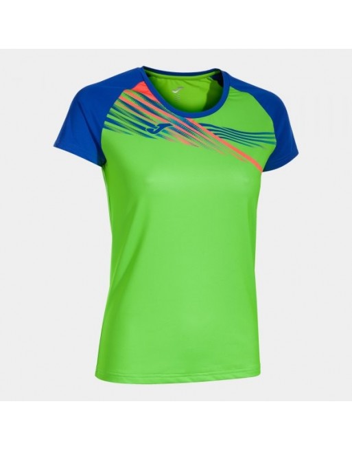 ELITE X SHORT SLEEVE T-SHIRT FLUOR GREEN ROYAL