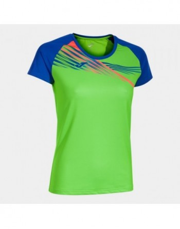 ELITE X SHORT SLEEVE T-SHIRT FLUOR GREEN ROYAL