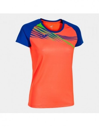 ELITE X SHORT SLEEVE T-SHIRT FLUOR CORAL ROYAL