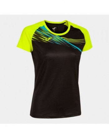 ELITE X SHORT SLEEVE T-SHIRT BLACK FLUOR YELLOW