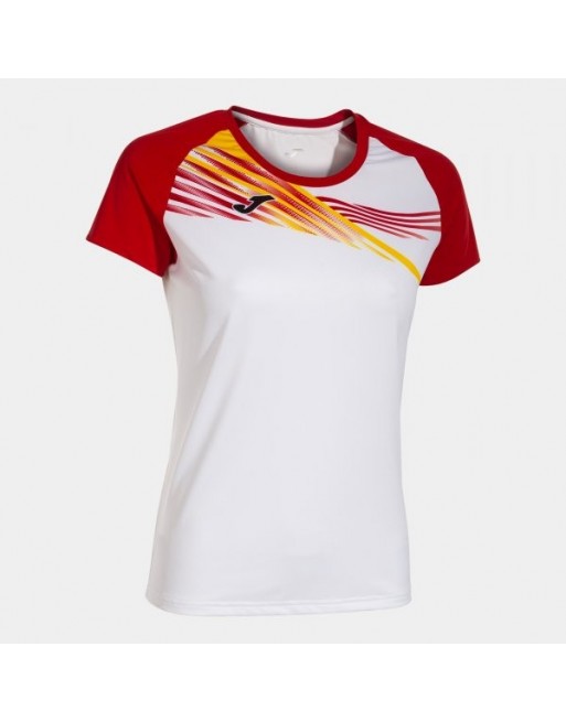ELITE X SHORT SLEEVE T-SHIRT WHITE RED