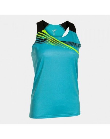 ELITE X TANK TOP FLUOR TURQUOISE BLACK