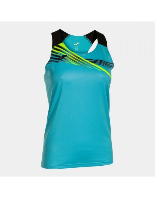ELITE X TANK TOP FLUOR TURQUOISE BLACK