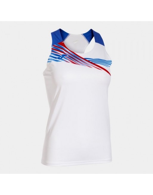 ELITE X TANK TOP WHITE ROYAL