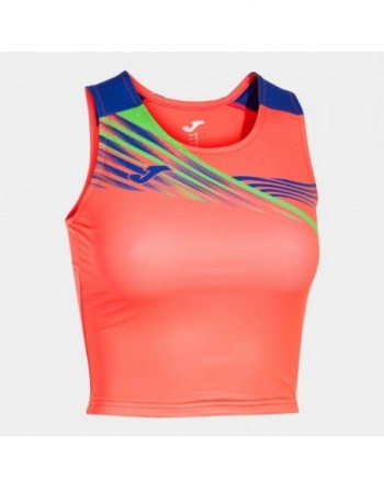 ELITE X TOP FLUOR CORAL ROYAL