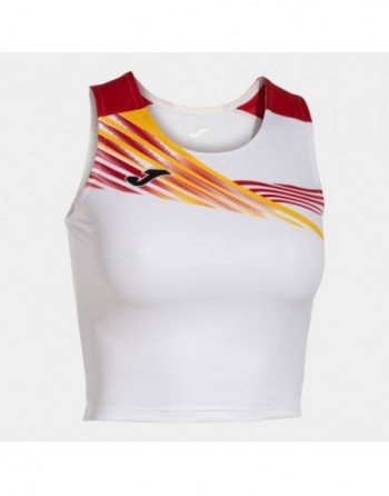 ELITE X TOP WHITE RED