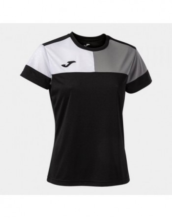 CREW V SHORT SLEEVE T-SHIRT BLACK GREY WHITE