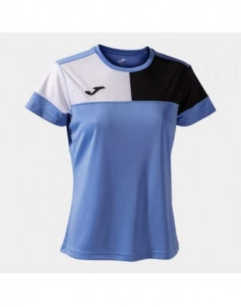 CREW V SHORT SLEEVE T-SHIRT BLUE BLACK WHITE