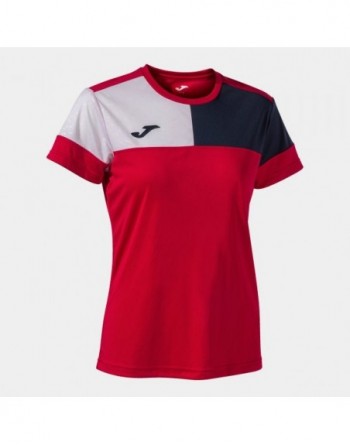 CREW V SHORT SLEEVE T-SHIRT RED NAVY WHITE