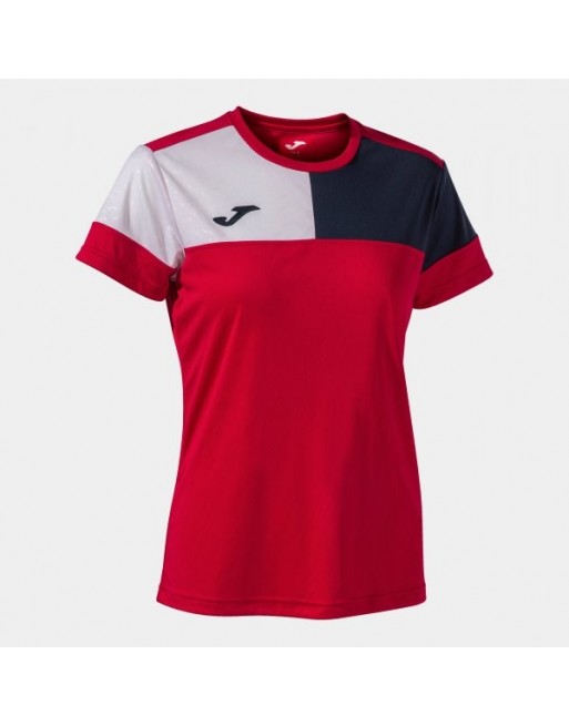 CREW V SHORT SLEEVE T-SHIRT RED NAVY WHITE