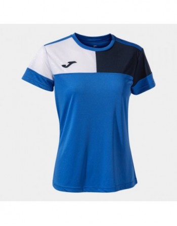CREW V SHORT SLEEVE T-SHIRT ROYAL NAVY WHITE